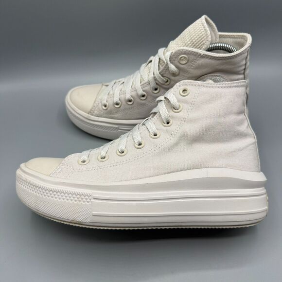 Converse Chuck Taylor All Star High-Top Platform Sneaker Womens Size 8 - Picture 5 of 15